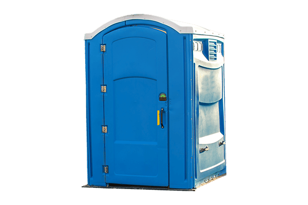 ADA compliant wheelchair-accessible porta potty in East St. Louis, Illinois